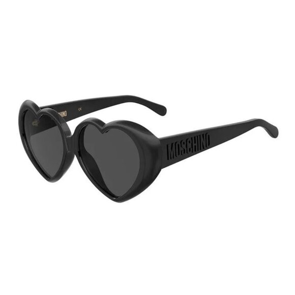 NEW MOSCHINO SUNGLASSES BLACK WOMEN EYEWEAR MOSCHINO MOS128/S 0807 IR